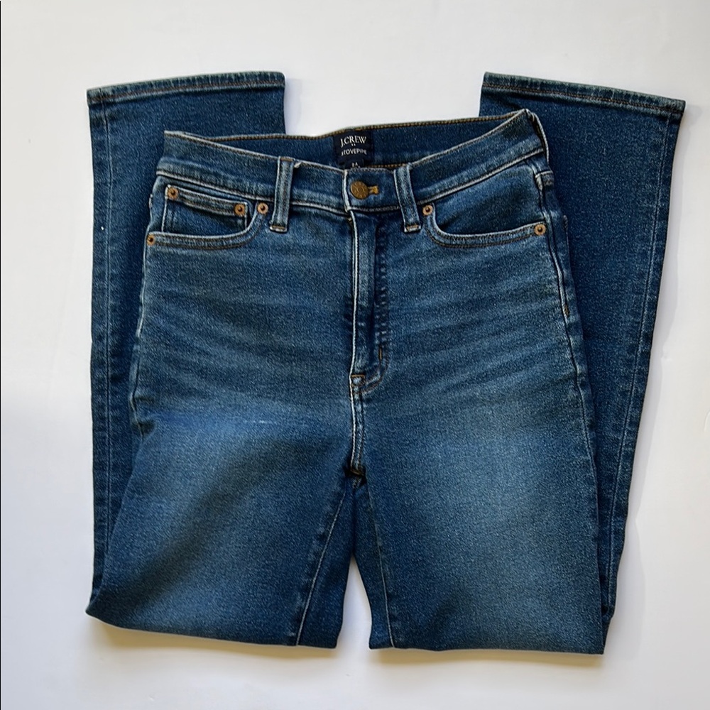 J. Crew Blue Straight Leg Jeans Classic Denim